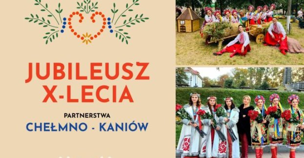 Koncert zespołu Tanecznego Kanivchanka z Kaniowa i Zespołu Pieśni i Tańca Pomorze z Chełmna odbędzie się 26 września 2026 roku w Chełmnie. Wydarzenie organizowane jest z okazji 10-lecia partnerstwa Chełmna i Kaniowa.